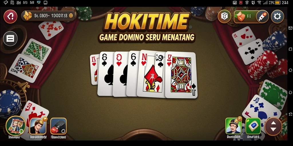 Tampilan gameplay HOKITIME yang seru dan menantang.