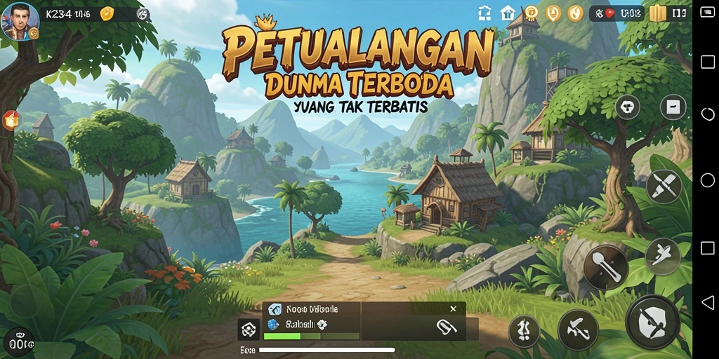 Gameplay K234 yang menarik di dunia terbuka yang menakjubkan.