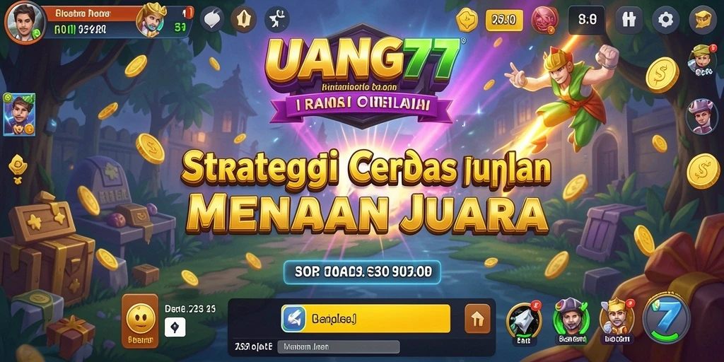 Tampilan gameplay UANG77 yang menakjubkan dan strategis.