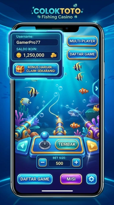 Screenshot fitur pencarian aplikasi di coloktoto.