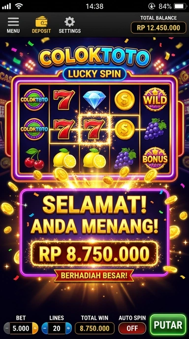 Proses pengunduhan aplikasi coloktoto yang cepat dan mudah.